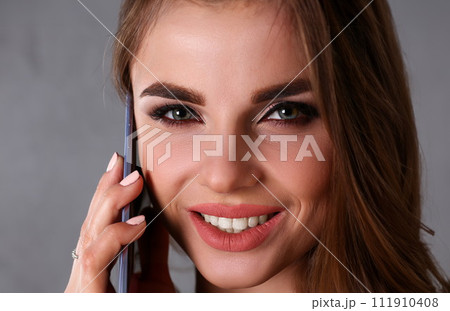 Beautiful european woman portrait 111910408