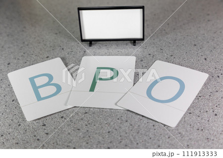BPO 文字カード 111913333