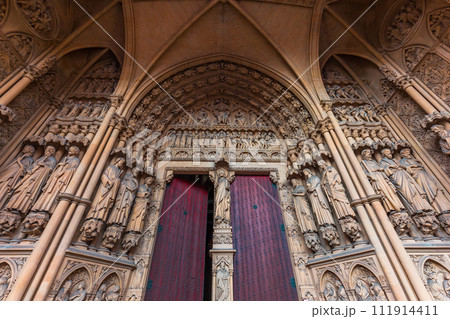 exteriors of the cathedral, Metz, France exteriors of the cathedral, Metz, France 111914411