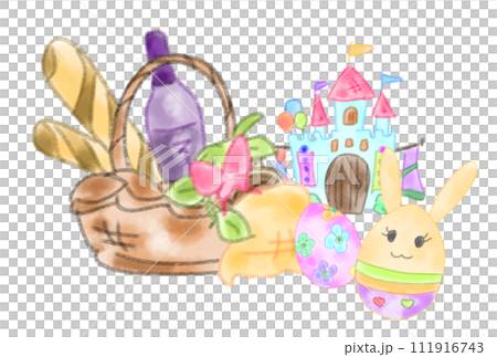 A fairy tale castle where you'll want to take your basket with you A fairy tale castle where you'll want to take your basket with you 111916743