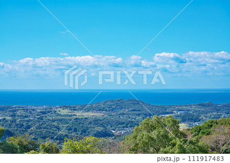 【冠嶽園 (冠岳花川砂防公園)からの風景】 鹿児島県いちき串木野市冠嶽 【冠嶽園 (冠岳花川砂防公園)からの風景】 鹿児島県いちき串木野市冠嶽 111917483