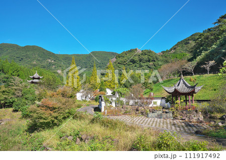 【冠嶽園 (冠岳花川砂防公園)】 鹿児島県いちき串木野市冠嶽 111917492