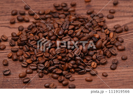 コーヒー豆、珈琲豆、coffee豆、ロースト。 111919566