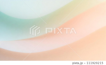 グラデーションのウエーブライン グラデーションのウエーブライン 111920215