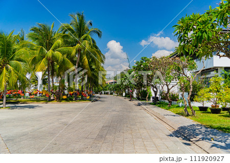 The park area.   111920927
