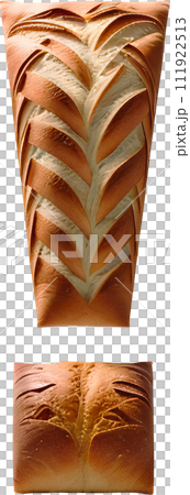 Bread typography text design exclamation mark 111922513