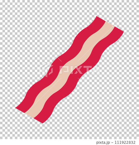 Bacon icon. vector. 111922832
