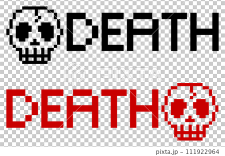 ドクロマークで人が死亡したイラスト ドクロマークで人が死亡したイラスト 111922964