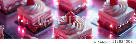 Digital security elements intricately designed on homemade business themed desserts a close up on creative fusion Digital security elements intricately designed on homemade business themed desserts a close up on creative fusion 111924008