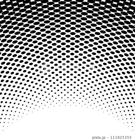 ドットのグラデーションゆらゆら 111925355