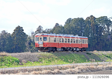 いすみ鉄道 上総中川ー国吉 キハ52-125 いすみ鉄道 上総中川ー国吉 キハ52-125 111926096