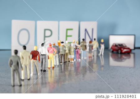 オープンの行列 オープンの行列 111928401