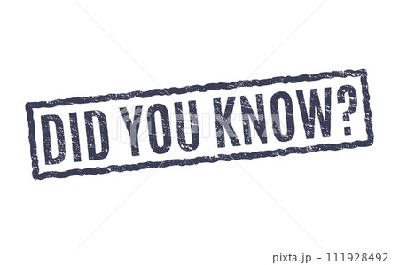Did you know stamp fact. Interesting vector stamp sign question did you know Did you know stamp fact. Interesting vector stamp sign question did you know 111928492