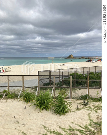 沖縄県金武町KINサンライズビーチ海浜公園 沖縄県金武町KINサンライズビーチ海浜公園 111928684