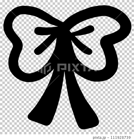 black ribbon on white background black ribbon on white background 111928739