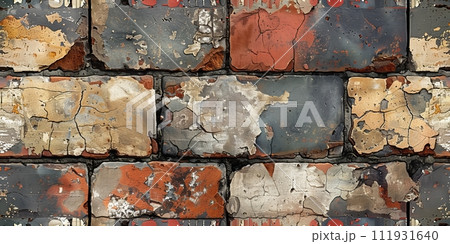 AI-generated content. Grunge banner. Abstract stone background. The texture of the stone wall. Close-up rock backdrop. AI-generated content. Grunge banner. Abstract stone background. The texture of the stone wall. Close-up rock backdrop. 111931640