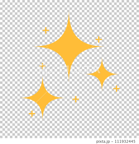 Glitter and beautiful effect icons. vector. 111932445