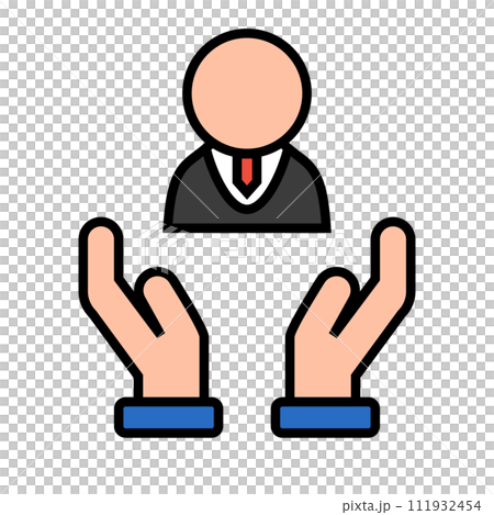 Icons of people who support politicians. support. vector. Icons of people who support politicians. support. vector. 111932454