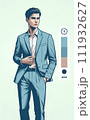 スーツ姿の男性 111932627