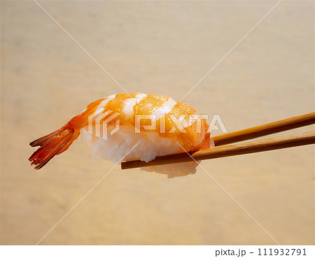 蒸しえび /寿司/AI生成画像 蒸しえび /寿司/AI生成画像 111932791