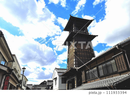 川越の時の鐘周辺の風景 111933394