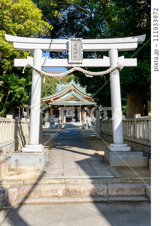 兵庫県伊丹市昆陽北の西天神社　鳥居（夫婦の神） 111933972