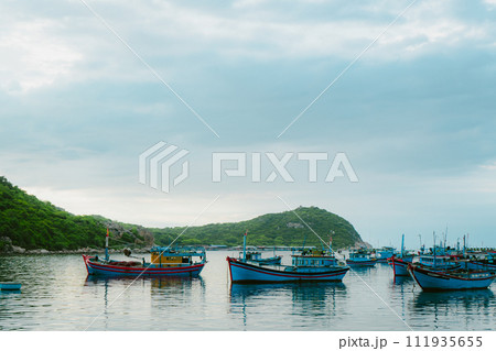 boats on the sea 111935655