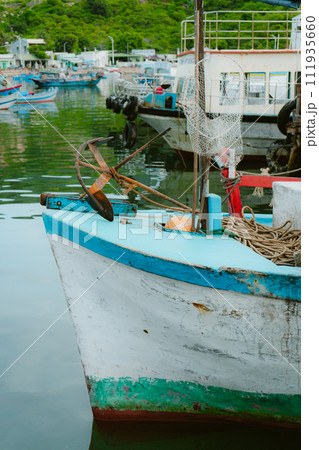 fishing boat on the sea 111935660