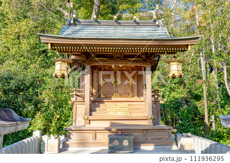 兵庫県宝塚市伊孑志の伊和志津神社 末社 愛宕社(火の守り神) 兵庫県宝塚市伊孑志の伊和志津神社 末社 愛宕社(火の守り神) 111936295