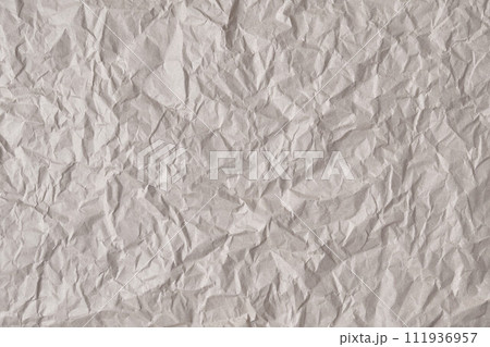 クラフト紙のテクスチャ（グレー） 111936957
