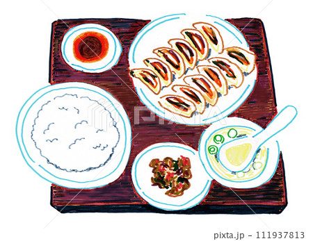 餃子定食 餃子定食 111937813