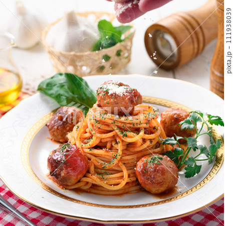 ミートボールスパゲッティ 111938039