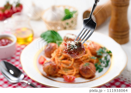 ミートボールスパゲッティ 111938064