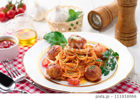ミートボールスパゲッティ 111938066