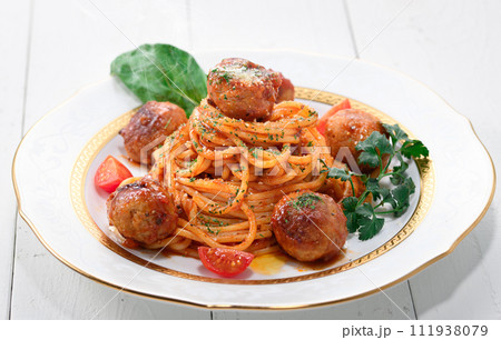 ミートボールスパゲッティ 111938079