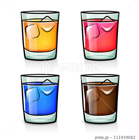 soda or cocktail cartoon isolated soda or cocktail cartoon isolated 111939082