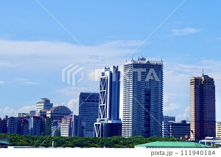 ハーバーハイウェイ住吉浜から六甲アイランドを見た風景　神戸市東灘区 111940184