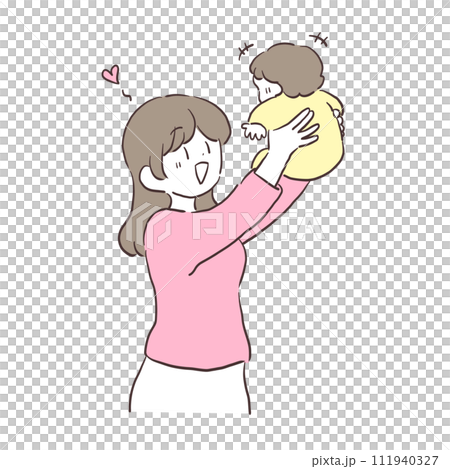 媽媽抱著嬰兒 媽媽抱著嬰兒 111940327