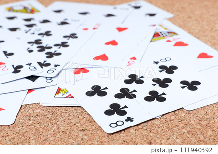 トランプ, 玩具, ゲーム, おもちゃ, 勝負, 遊び, カードゲーム, ポーカー トランプ, 玩具, ゲーム, おもちゃ, 勝負, 遊び, カードゲーム, ポーカー 111940392