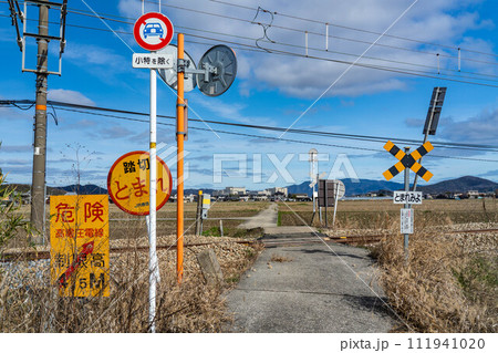 第4種踏切 赤穂線 第二一丁目踏切2 岡山県瀬戸内市邑久町の写真