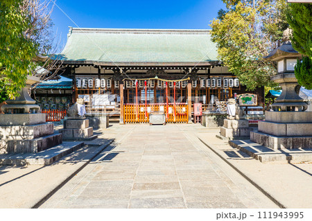 大阪府吹田市高浜町の(吹田大宮)高浜神社(吹田の祖) 拝殿 大阪府吹田市高浜町の(吹田大宮)高浜神社(吹田の祖) 拝殿 111943995