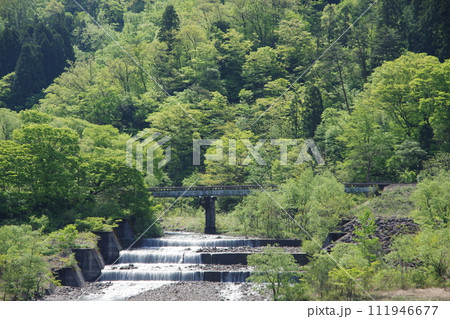 大糸線 横川橋梁 大糸線 横川橋梁 111946677