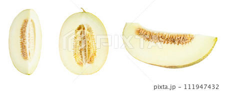 Collection melon isolated on white background. File contains clipping path. Full depth of field. Collection melon isolated on white background. File contains clipping path. Full depth of field. 111947432