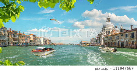 Traffic on the Grand Canal Traffic on the Grand Canal 111947667