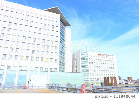 愛知県名古屋市、中村日赤病院の風景 111948044