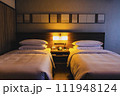癒やしのホテル　ラグジュアリーホテル　ツインベット 111948124