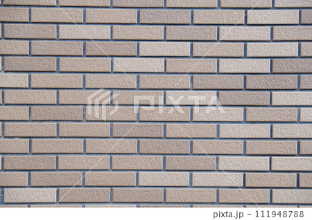 煉瓦調外装塗装タイル建造材 111948788