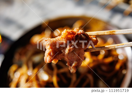 黒石焼きそばとから揚げ（青森県黒石市） 111951719