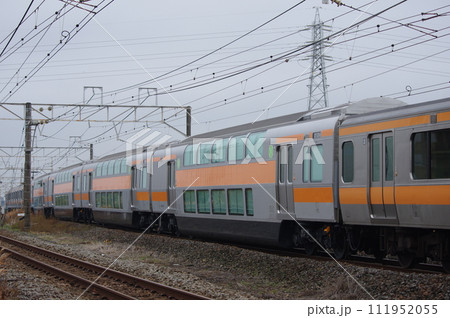 中央本線快速233系グリーン車4連試運転 中央本線快速233系グリーン車4連試運転 111952055