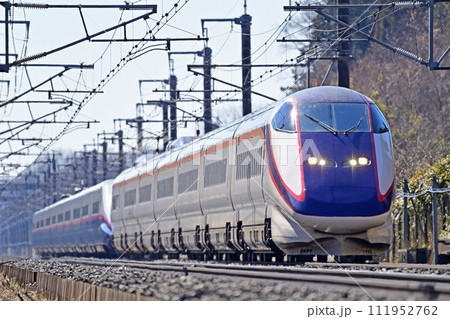 東北新幹線 那須塩原ー新白河 JR東日本 E3系2000番台 L64編成(山形) つばさ 東北新幹線 那須塩原ー新白河 JR東日本 E3系2000番台 L64編成(山形) つばさ 111952762